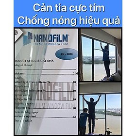 Mua 1M*1 52M PHIM CÁCH NHIỆT CHỐNG NÓNG MÀU TRONG SUỐT 99% - phim cách nhiệt Hàn Quốc