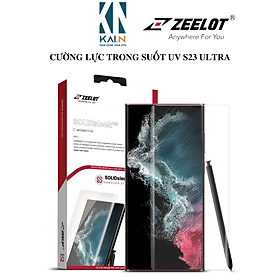 Mua Miếng Dán Cường Lực Zeelot Trong Suốt UV LOCA SOLIDSLEEK Dành Cho Samsung Galaxy S23 Ultra - Hàng Chính Hãng