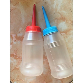 Bình tra dầu nhớt máy may gia rẻ xanh đỏ