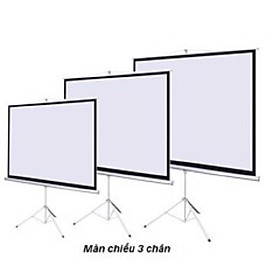 Mua Màn chiếu 3 chân 70inch - 1m25 x 1m25. Kích thước nhỏ gọn  màn chiếu chuyên dùng sự kiện  dễ vận chuyển  khung chắc chắn