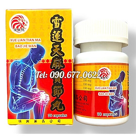 Mua Viên uống nhức xương khớp  nhức khớp gối  tê bì chân tay  đau mỏi lưng  cổ vai gáy  thoát vị đĩa đệm xuất xứ Malaysia - Mã số 1340