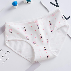 Quần Lót Nữ Cotton Kháng Khuẩn Gấu Dễ Thương Hoạt Hình Hàn Quốc . Hàng Loại Đẹp