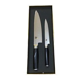Bộ 2 chiếc dao bếp Nhật cao cấp KAI Shun Classic Chef và Ultility - Bộ dao thái, đa năng DMS-220 - Dao bếp Nhật chính hãng