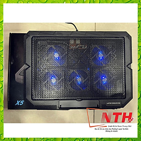 Mua Đế tản nhiệt X5 cực êm 5 Fan