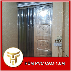 Rèm PVC Cao 1,8m | Rèm Cửa Chắn Điều Hòa | Màn Nhựa Điều Hòa | Chắn Gió Lạnh Chất Lượng Cao | Mẫu Mã Đẹp