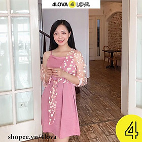 Áo khoác cardigan nữ lửng mỏng 4LOVA freesize kiểu dáng thời trang sành điệu