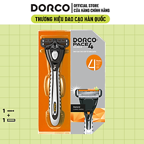 Dao Cạo Râu 4 Lưỡi Dorco Pace 4 FRA 1001-PT