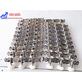 Mua BỘ KHÓA ĐÀN GUITAR CLASSIC MÀU TRẮNG VIỀN BẠC