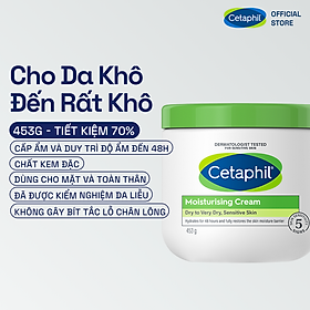 Kem dưỡng ẩm cho da nhạy cảm Cetaphil Moisturizing Cream 453g