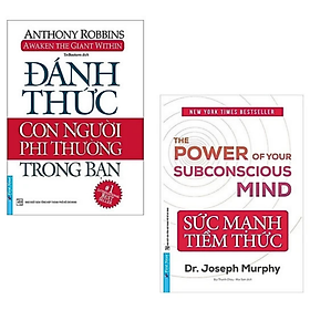 Combo Đánh Thức Con Người Phi Thường Trong Bạn + Sức Mạnh Tiềm Thức ( 2 Cuốn )(Tái Bản )