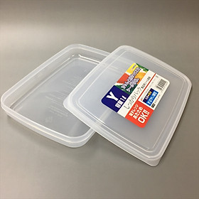 Hộp đựng thực phẩm bằng nhựa PP cao cấp 1L - Hàng Nhật nội địa