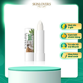 Son dưỡng Eveline Extrasoft Bio dưỡng ẩm môi hương dừa 4g