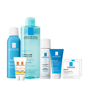 Bộ sản phẩm chăm sóc và làm sạch sâu cho da nhạy cảm La Roche-Posay