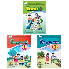 Hình ảnh Sách - Combo 3 cuốn SGK Toán 1 Cánh Diều và Luyện viết 1 (tập 1+2)