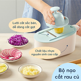 Mua Bộ nạo cắt rau củ đa năng YOKO Inochi -cao cấp  đa năng  tiện lợi  Dễ dàng tháo rời để vệ sinh