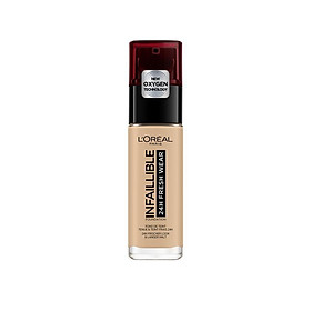 L'Oreal Infallible 24 Hour Liquid Foundation 120 Vanilla 30ml