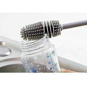 Mua Cây cọ rửa cốc chén  bình sữa  silicon  cây rửa cốc ly  cọ silicon  cọ cốc  chai lọ  bình sữa cao cấp  cọ vệ sinh chai