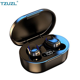 Tai Nghe Nhét Tai Không Dây TZUZL E7S TWS Kết Nối Bluetooth 5.0 Chống Thấm Nước Kèm Mic