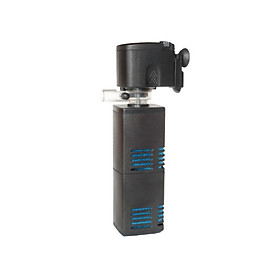 Máy lọc bể cá RS-3003, máy lọc chìm gắn thành bể 2 bầu lọc vuông (20W 1750L/H)
