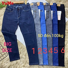 Quần jean dài lưng cao có size 26-44[FREESHIP Khi mua hàng]. Vải dày và co giãn nhiều