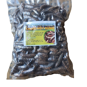 Đặc Sản Kon Tum - Chuối Hột Rừng Khô Đóng Gói Hút Chân Không 1Kg - OCOP 3 Sao