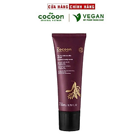 Dầu gội tẩy da chết da dầu từ bồ kết COCOON 200ml VEGAN - thuần chay
