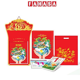 Lịch Bloc Siêu Đại 2026 - Thế Giới Xanh - Lộc - Hoa Niên HN11