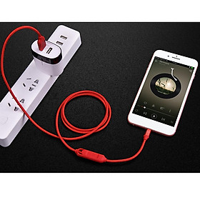 2 In 1 USB Sync Data Cable Charger Line For  6 7 Android