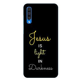 Ốp lưng dành cho điện thoại Samsung Galaxy A50 hình Jesus Is Light - Hàng chính hãng