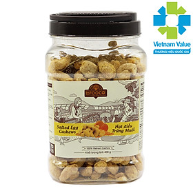 Hạt điều trứng muối LAFOOCO Salted Egg Cashews hủ 400g