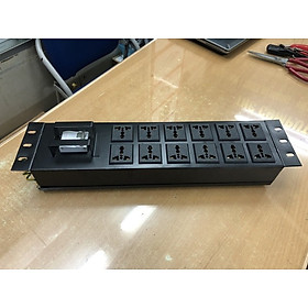 Mua Thanh nguồn PDU đa năng 6 cổng  12 cổng lắp tủ mạng 19   cao cấp