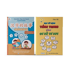 Hình ảnh Sách - Combo: Học từ vựng tiếng Trung bằng sơ đồ tư duy - Câu chuyện chữ hán cuộc sống hàng ngày