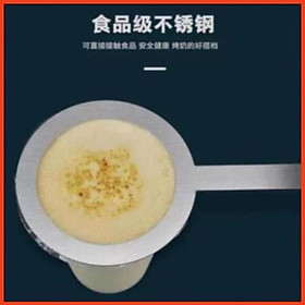 Mua Vòng che thành ly nhựa để khò đường làm món trà sữa nướng