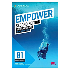 Empower Pre-Intermediate & B1 Student's Book With Digital Pack - 2nd Edition