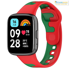 Dây đeo cho Redmi Watch 3 Active/ Lite phối 2 màu (DMILI3)