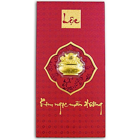 Bao lì xì vàng 24K Kim Ngọc Mãng Đường Ancarat - BLX01
