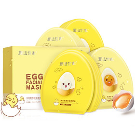Mặt Nạ Trứng Dưỡng Ẩm Sáng Da Mask Family - 20 Miếng