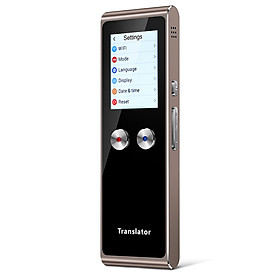 T8S Portable Voice Translator Intelligent Handheld Speech Interpreter WiFi Two-way Real-time Translation 51 Languages