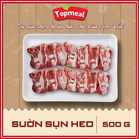 HCM - Sườn sụn heo (500g) - Thích hợp với các món cháo, hầm, súp,... - [Giao nhanh TPHCM]