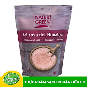 Chỉ Giao HCM - Muối hồng Himalaya Naturgreen dạng hạt 500g