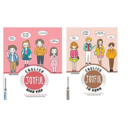 BỘ 2 CUỐN  JOYFUL ENGLISH – Easy conversation for daily life – Ai bảo giao tiếp tiếng Anh là khó, JOYFUL ENGLISH – Easy vocabulary for daily life  Sách hoc tiếng anh  dh