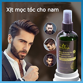Xịt mọc tóc nhanh tinh dầu vỏ bưởi Tabaha 120ml dành cho Nam giới bị rụng tóc, tóc thưa
