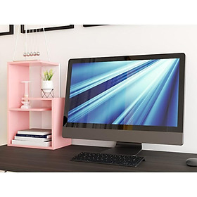 Mua Kệ sách để bàn nhỏ gọn 3 tầng sáng tạo - Gỗ MDF phủ Melamin - 50x30