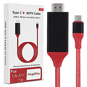 Cáp chuyển tín hiệu Type-C ra HDMI dài 2m cho Android