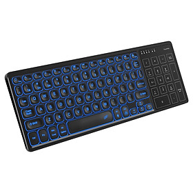 FZ-BT15 Wireless Dual-mode Keyboard 2.4G/BT Wireless Connection Ergonomic Design with Touchpad Wide Compatibility