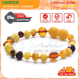 Bộ Vòng Amber Úc Cho Bé 0 - 10 tuổi  Mẫu Đặc Biệt  SABLMT19