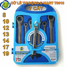 Mua Bộ cờ lê vòng miệng tự động C-mart T0010 7 cây