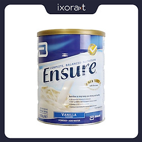 Sữa bột ensure ÚC hương vanilla hộp 850g dành cho người cao tuổi người suy nhược cơ thể