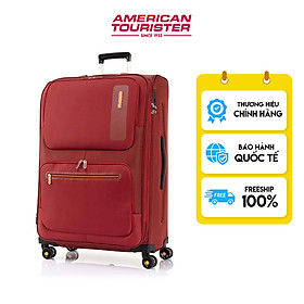 Vali kéo American Tourister Maxwell Spinner TSA - Red - Đại 30 Inch