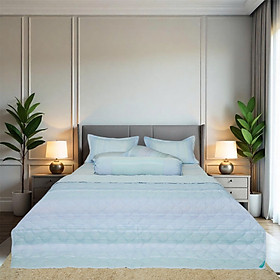 Bộ chăn drap gối Tencel Luxury Hometex ( 5 món )